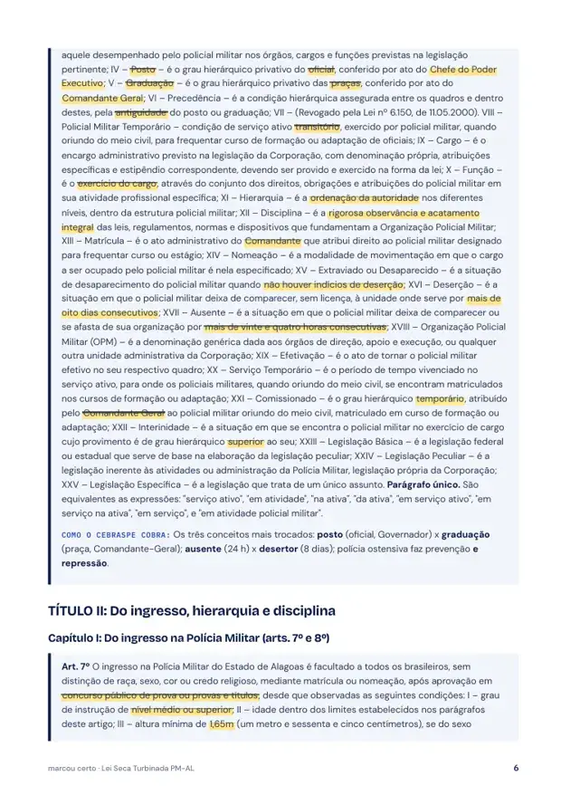 Lei seca grifada
